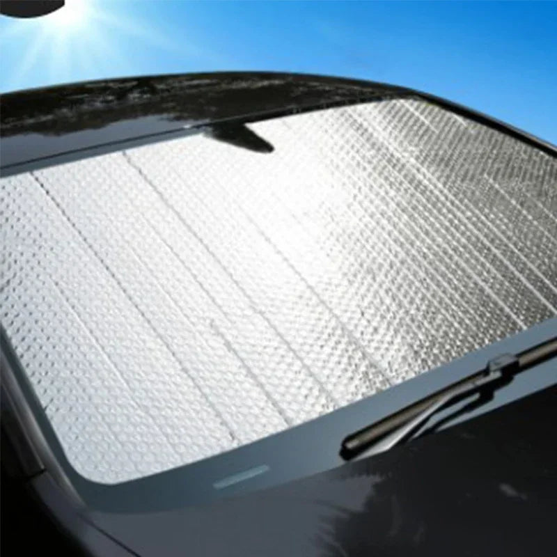 Car Sun Shades Cover Anti-Uv Protection Car Window Sunshades Foldable Outdoor Windshield Sunshade Auto Exterior Accessories