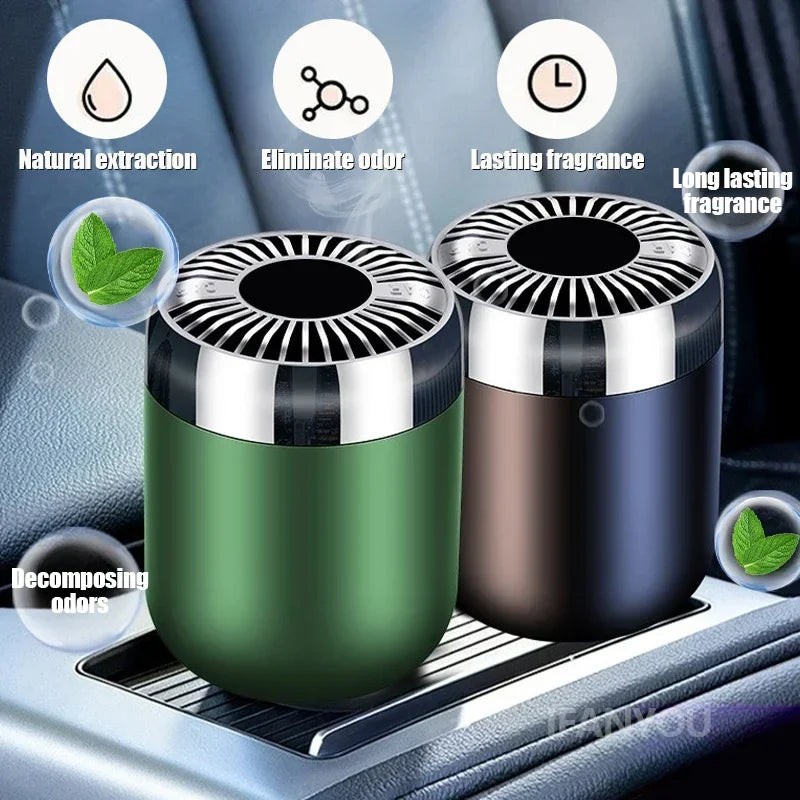 Car Air Fresheners Solid Vehicle Perfume Essential Oil Diffuser Long Lasting Aromatherapy Air Fresheners Automobiles Gadgets