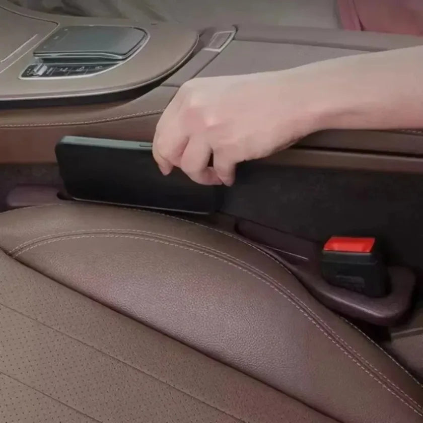 2PC Car Storage Strips Seat Crevice Storage Box Car Seat Gap Strip Leak Proof Strip Car Interior Storage Accessorie