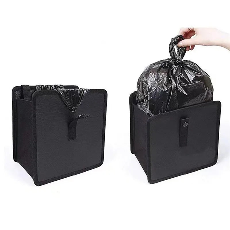Portable Waterproof Car Trash Can Bin Auto Car Accessories Organizer Garbage Dump for Trash Can Cars Storage Pockets