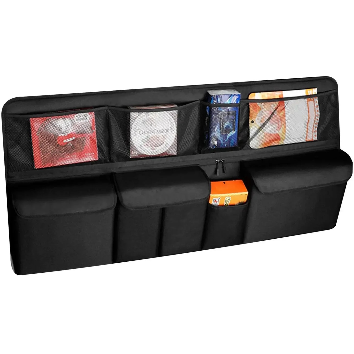 Large Capacity Backseat Trunk Organizer Car Back Seat Organizer Multiple Pocket Organizer Waterproof Storage Trucks Assessorises