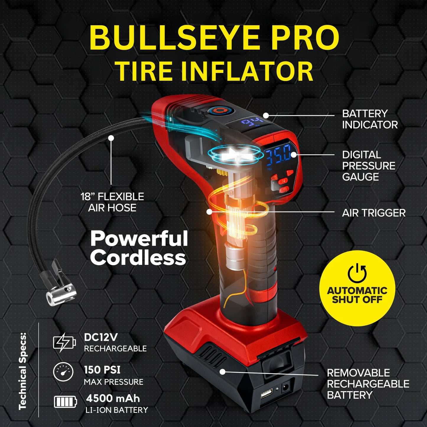 Pro Portable Tire Inflator