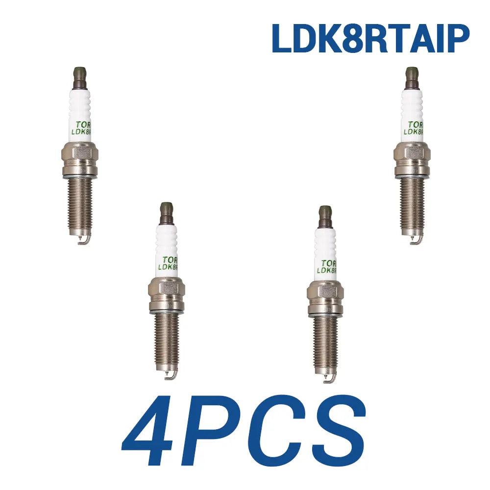 2-8PCS Automobile Iridium Platinum Candles Spark Plugs LDK8RTAIP Ignition System Auto Replacement Parts