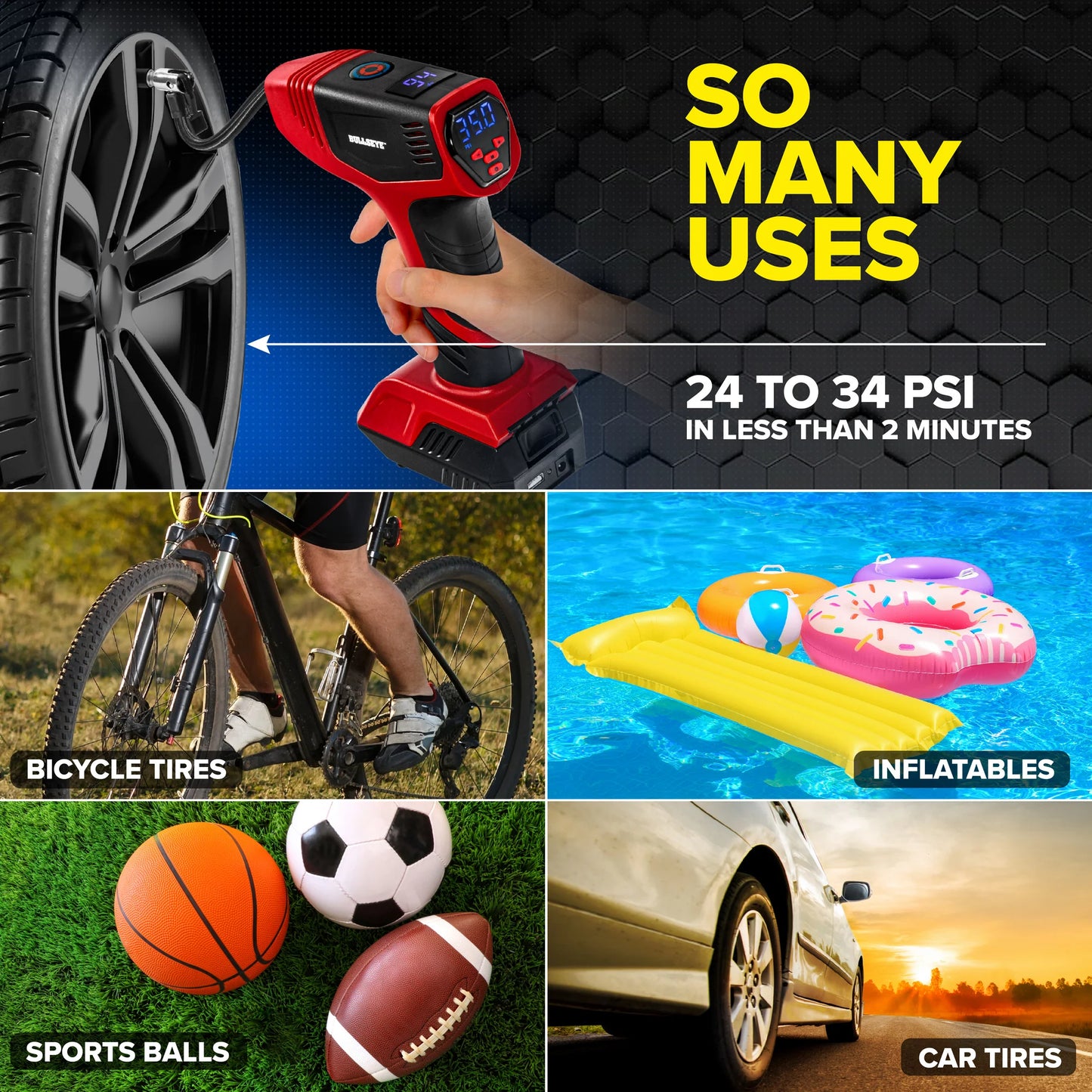 Pro Portable Tire Inflator