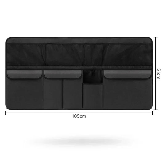 Large Capacity Backseat Trunk Organizer Car Back Seat Organizer Multiple Pocket Organizer Waterproof Storage Trucks Assessorises